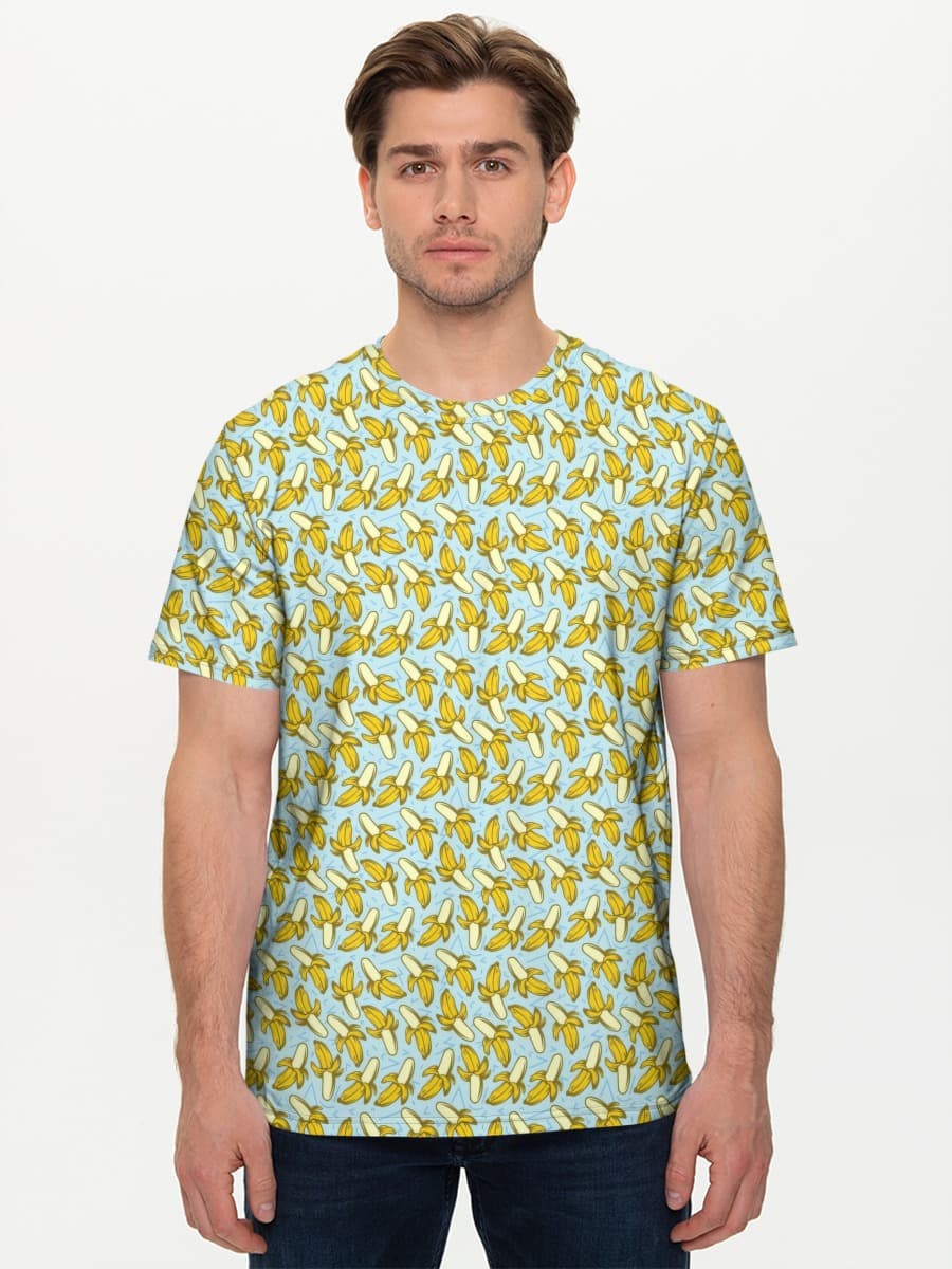 Camiseta básica de algodón para hombre