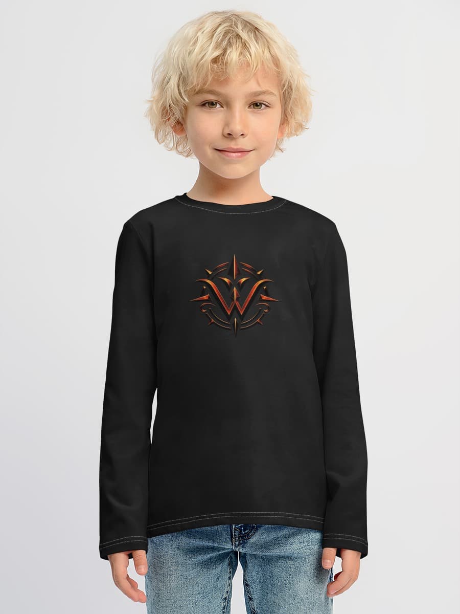 T-shirt manches longues coton garçon