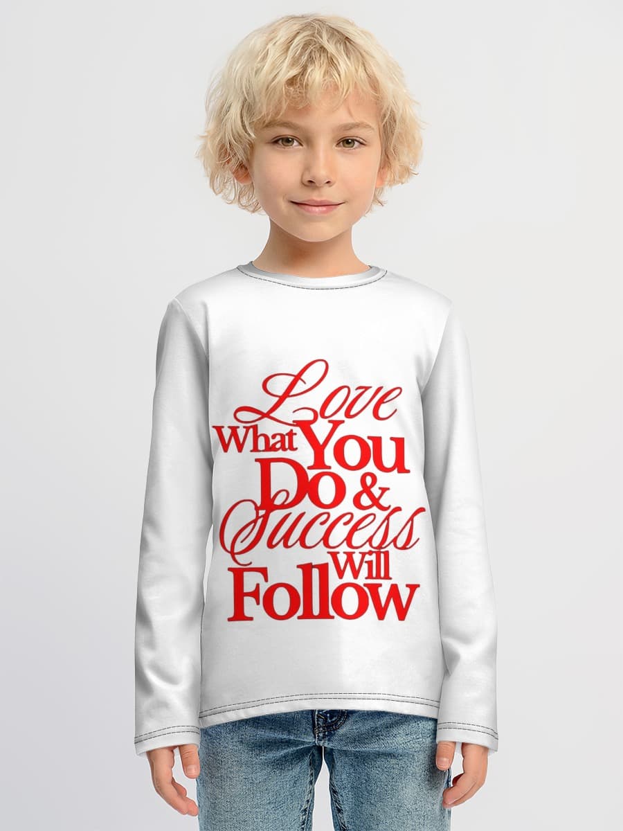 T-shirt manches longues coton garçon