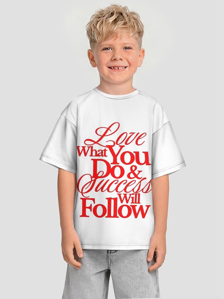 T-shirt coton oversize garçon