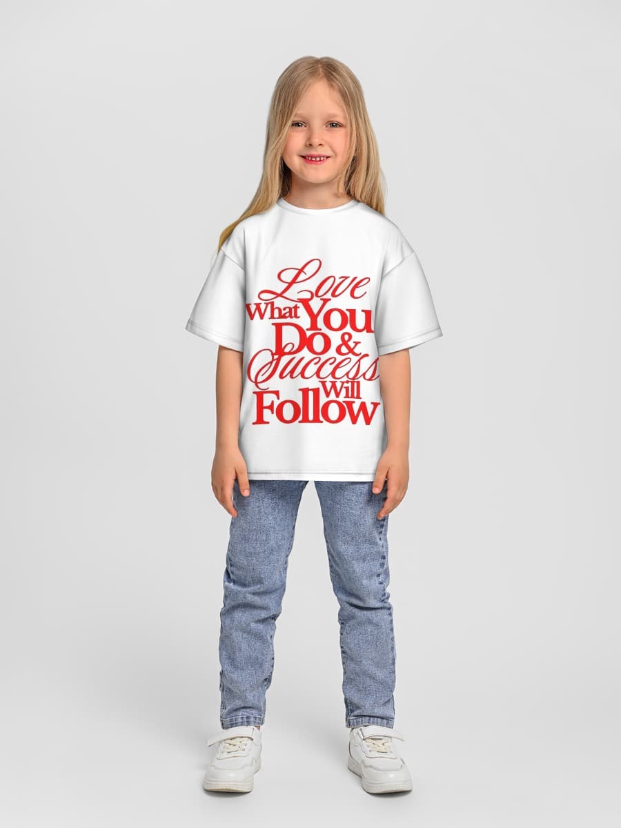 T-shirt coton oversize fille