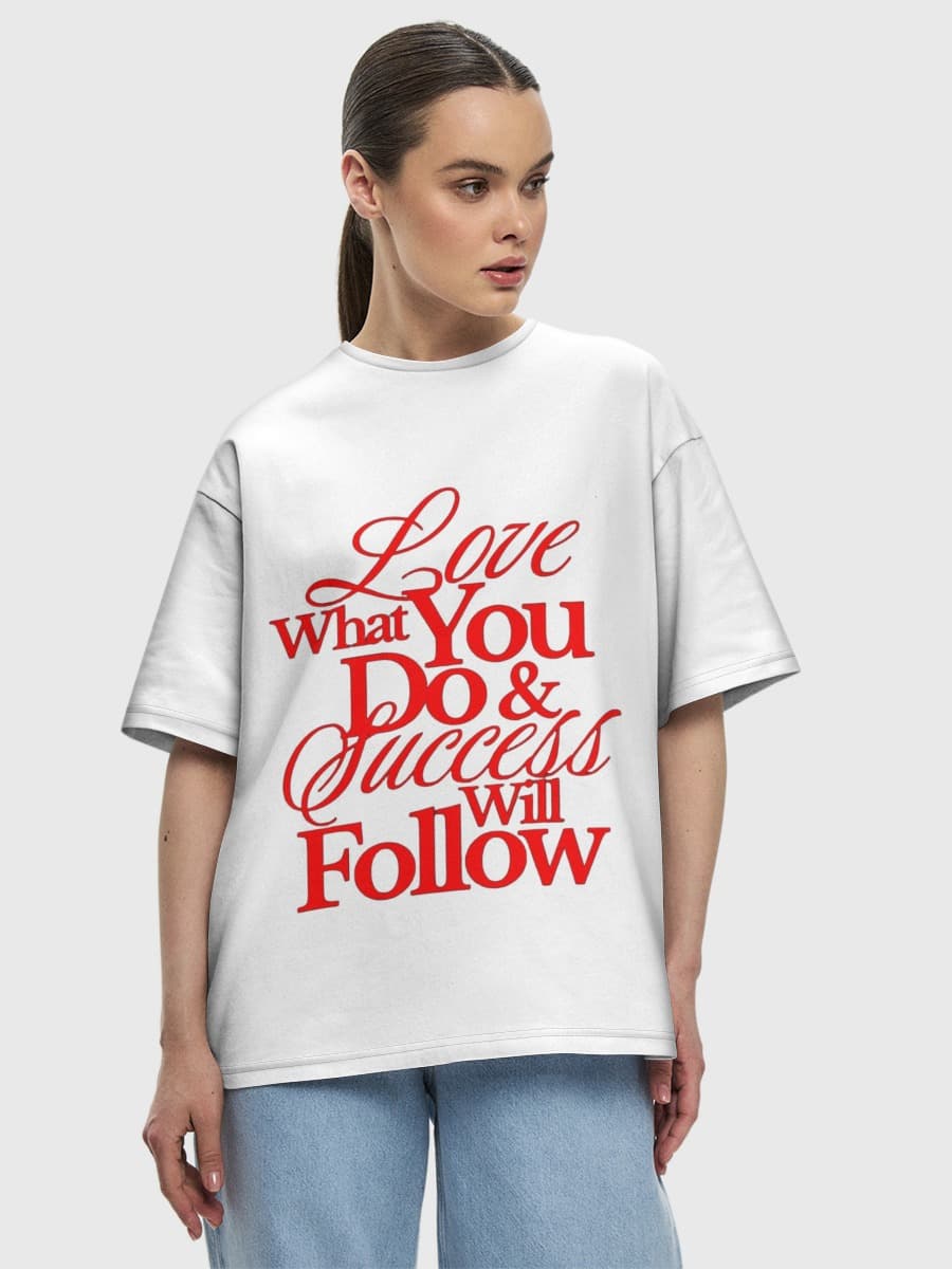 T-shirt Coton Oversize Femme