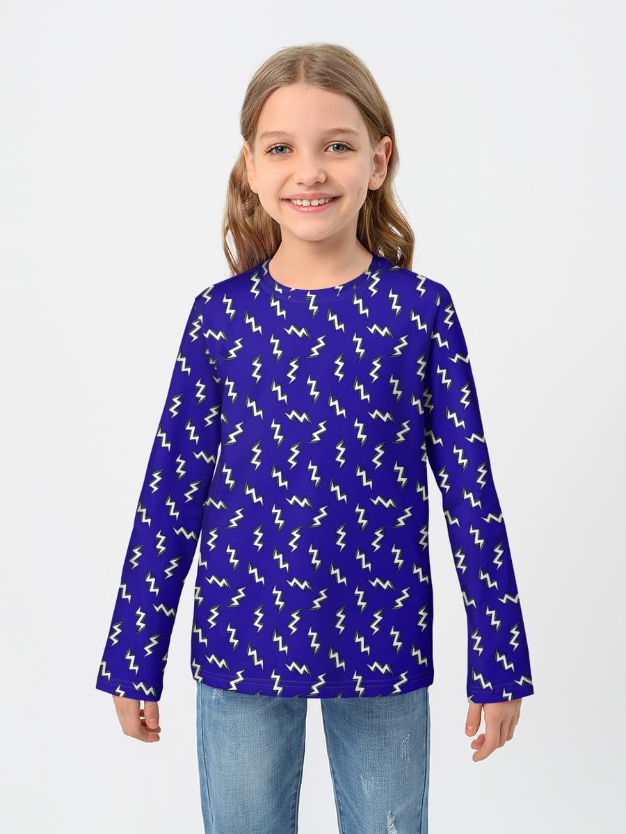 T-shirt manches longues coton fille