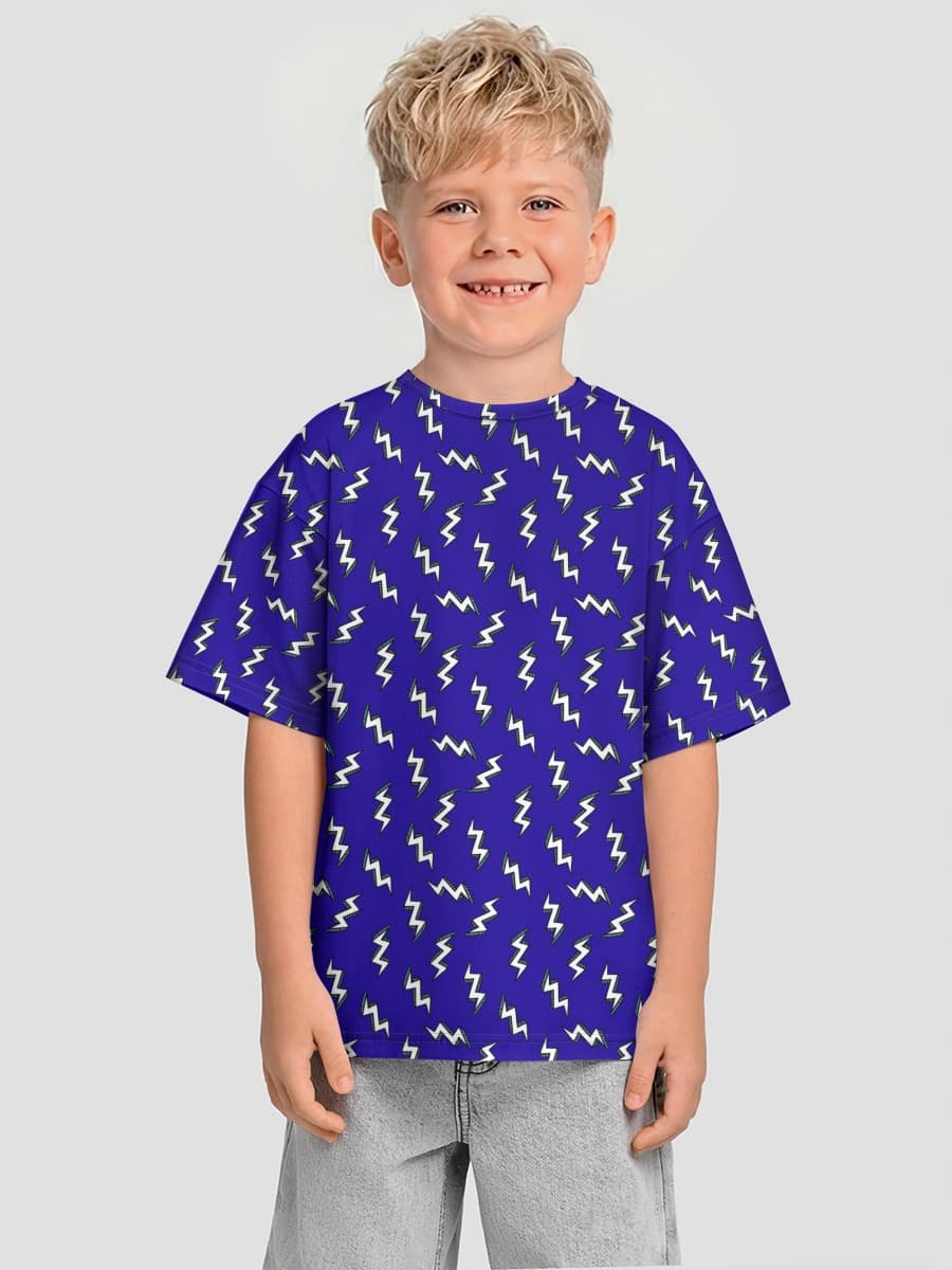 T-shirt coton oversize garçon