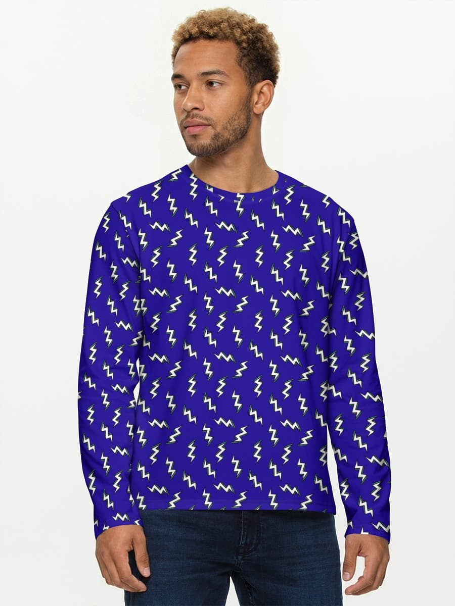 T-shirt Coton Manches Longues Homme