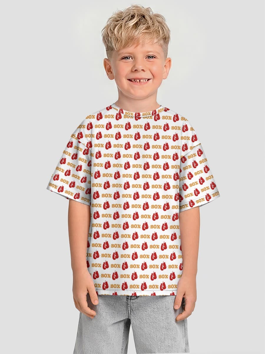 T-shirt coton oversize garçon