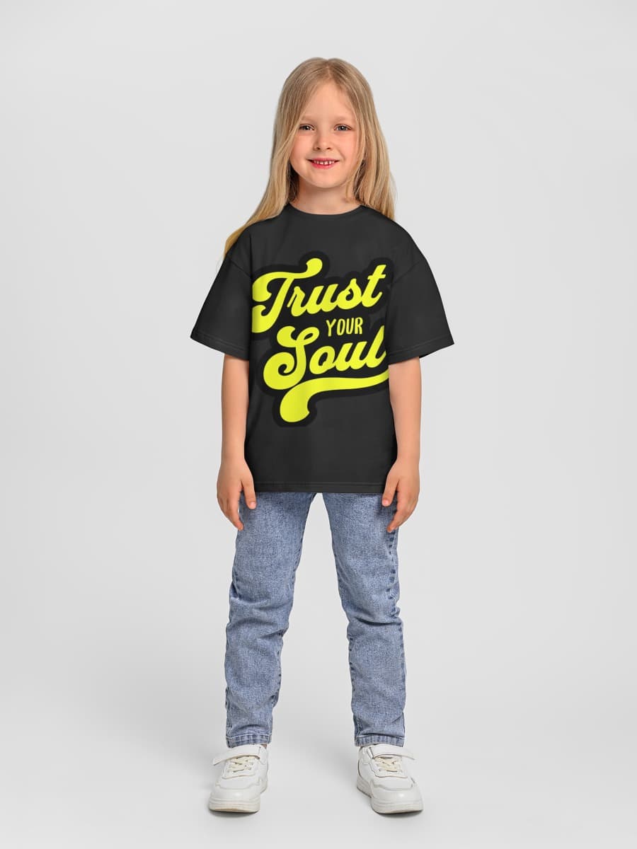T-shirt coton oversize fille