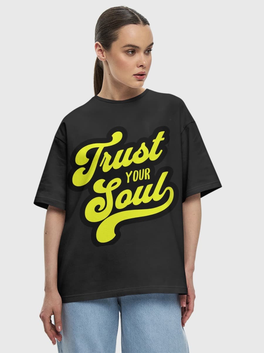 T-shirt Coton Oversize Femme
