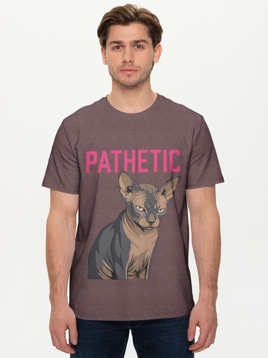 Men's basic cotton T-shirt
