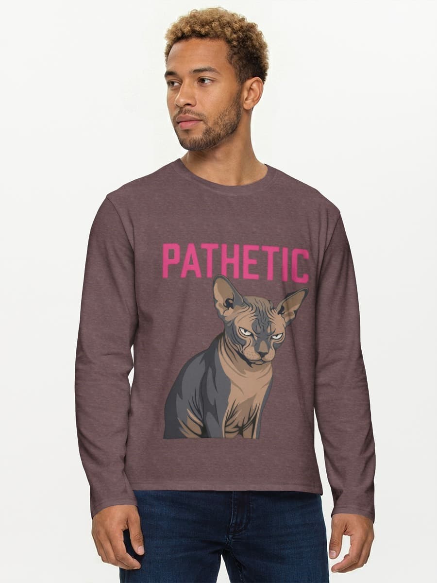Men's cotton long sleeve shirt