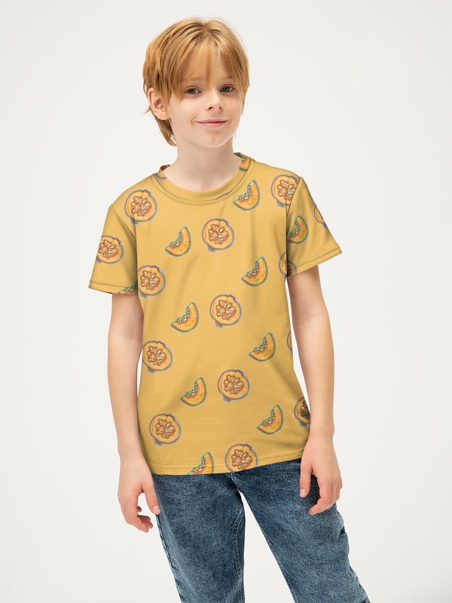 男の子 ベーシック コットンTシャツ