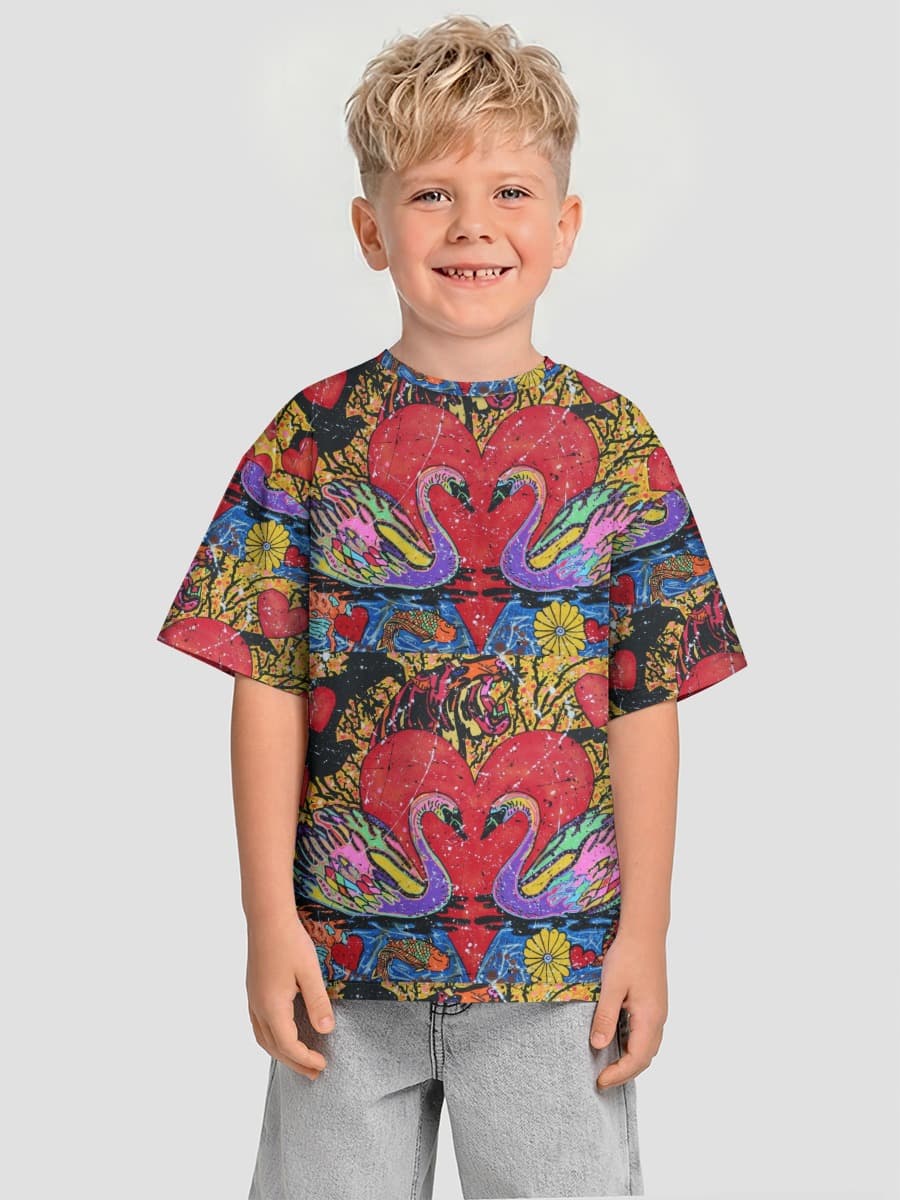T-shirt coton oversize garçon