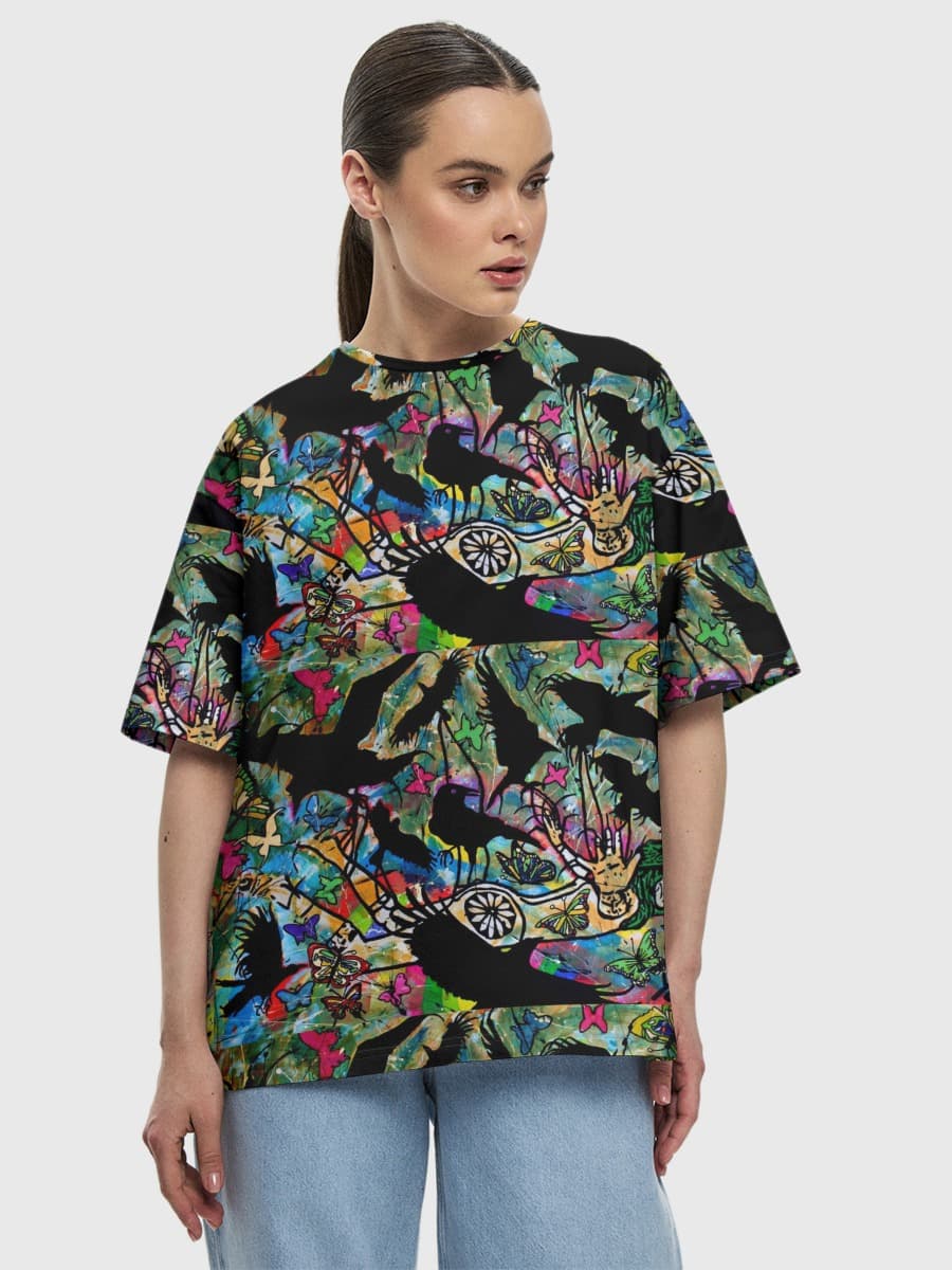 T-shirt Coton Oversize Femme