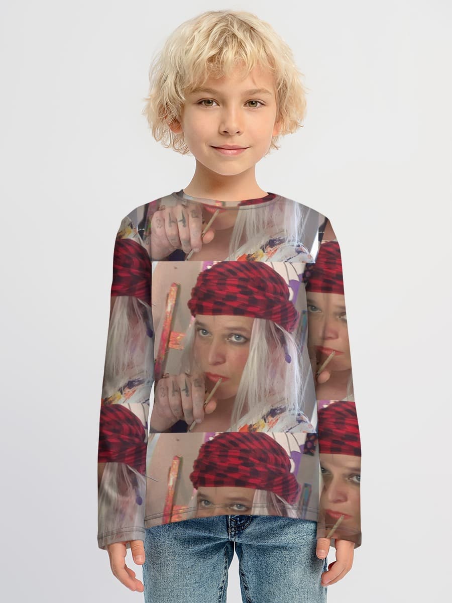 T-shirt manches longues coton garçon