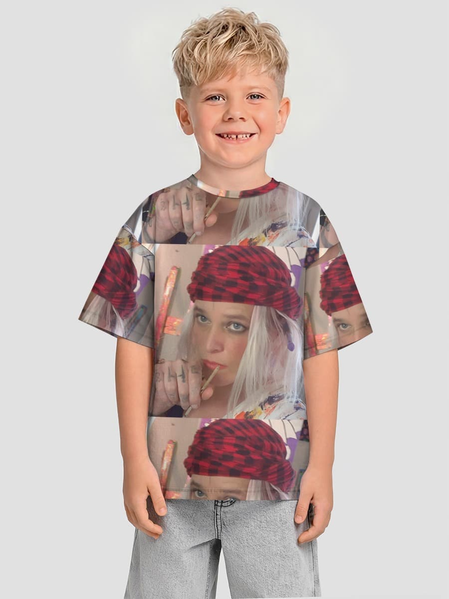 T-shirt coton oversize garçon