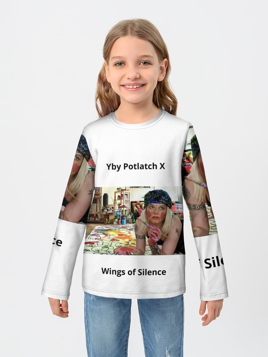 T-shirt manches longues coton fille
