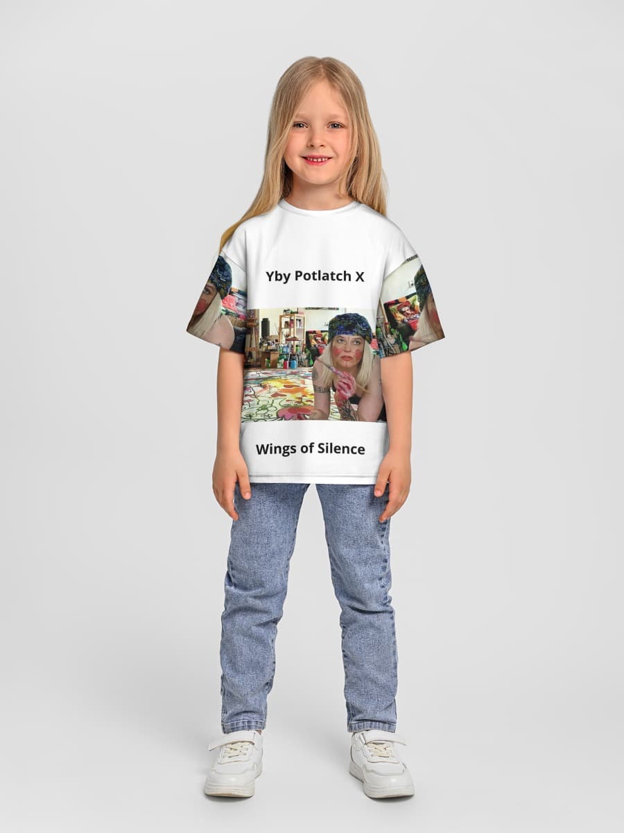 T-shirt coton oversize fille