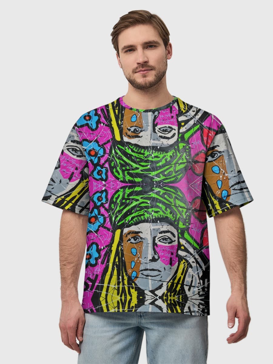 T-shirt Coton Oversize Homme