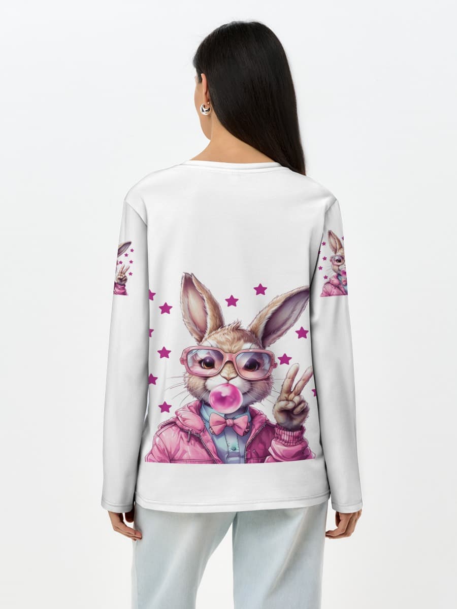 Women's long sleeve shirt. Cotton