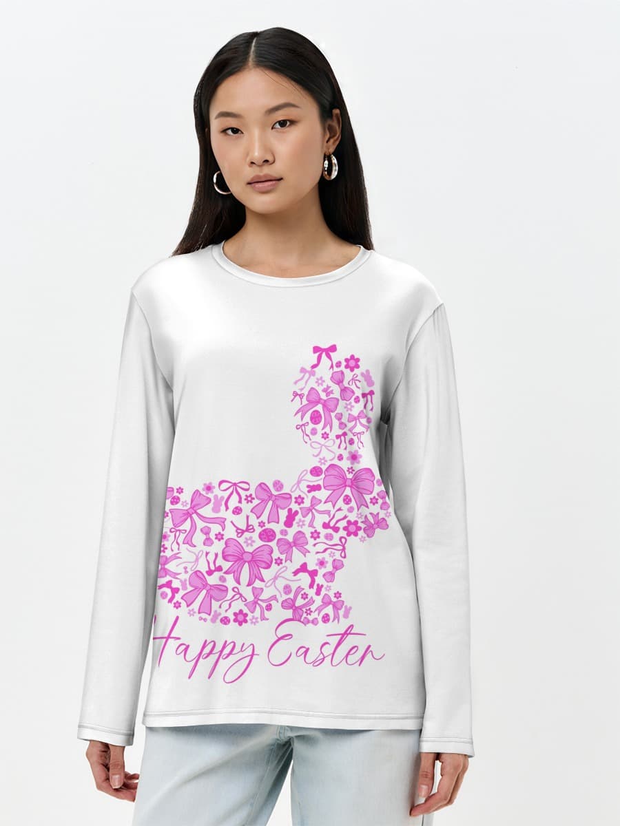 Women's long sleeve shirt. Cotton