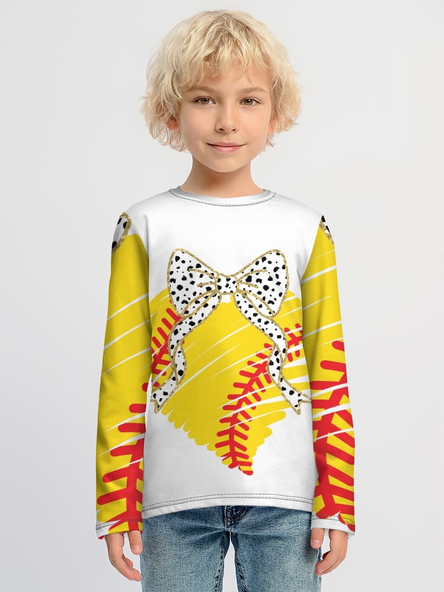 Boys' cotton long sleeve shirt