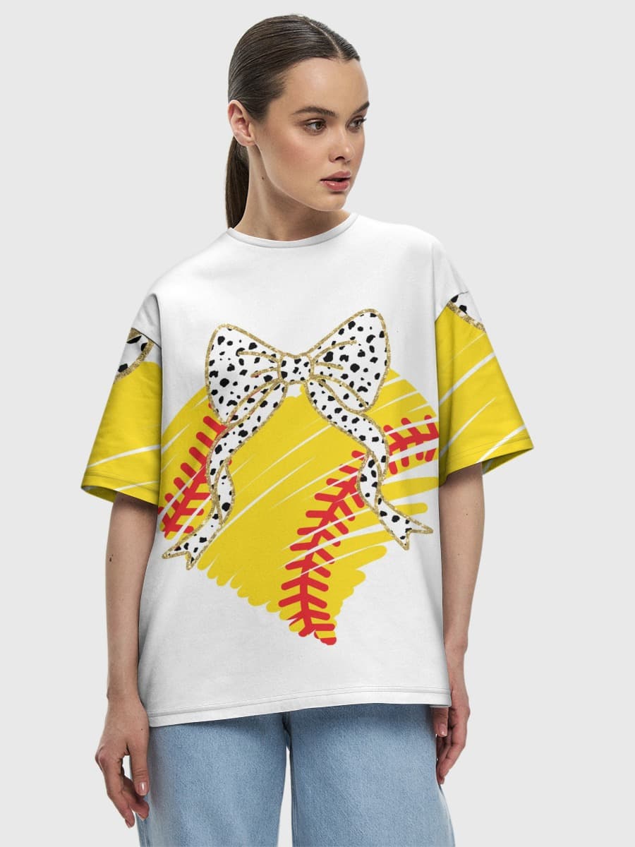 Women's oversized cotton T-shirt
