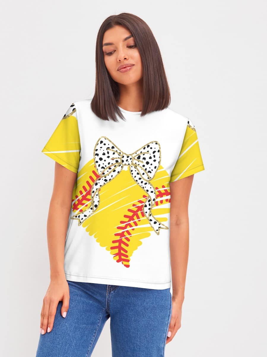 Women's basic cotton T-shirt