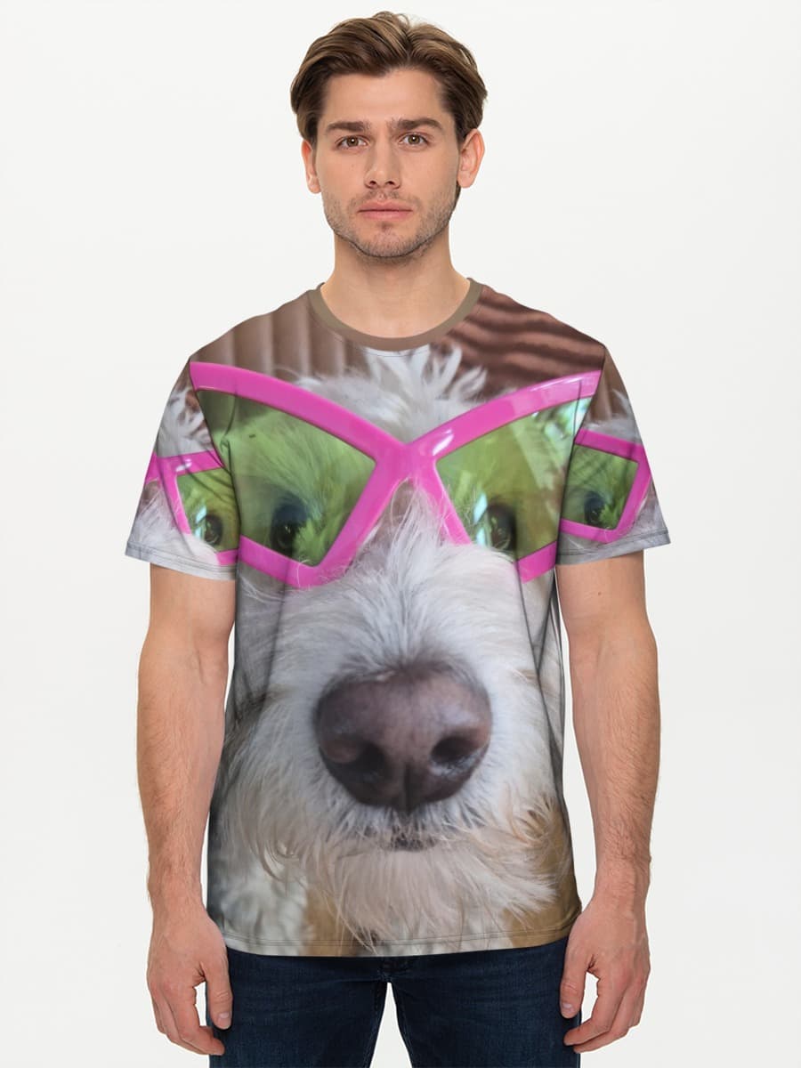 Men's basic cotton T-shirt
