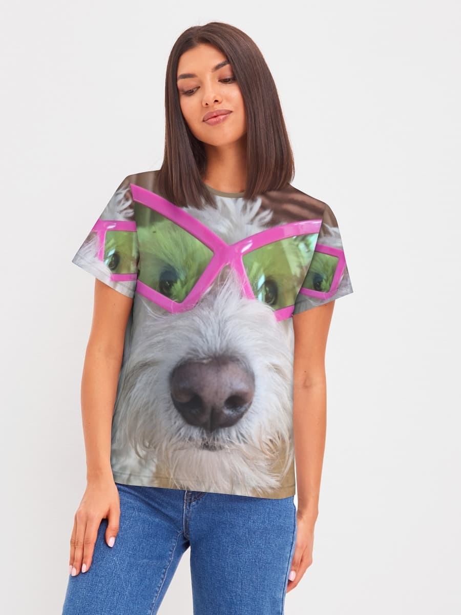 Women's basic cotton T-shirt