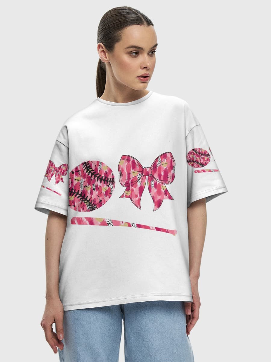 Women's oversized cotton T-shirt