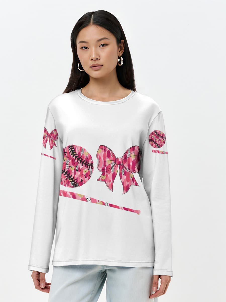 Women's long sleeve shirt. Cotton