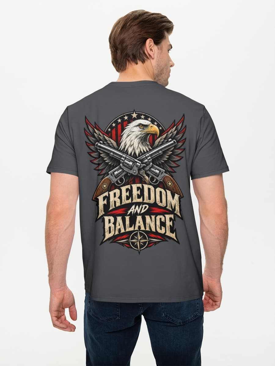 Men's basic cotton T-shirt