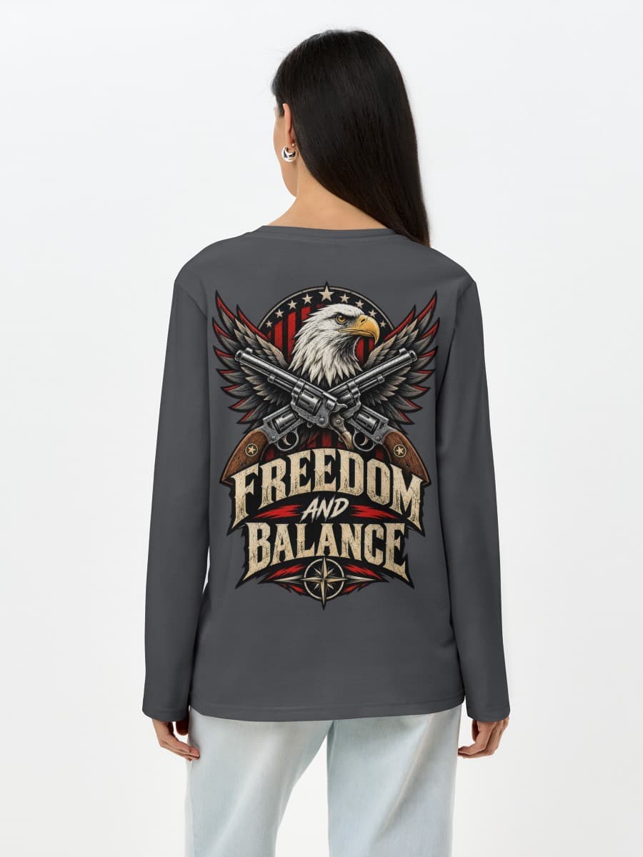 Women's long sleeve shirt. Cotton