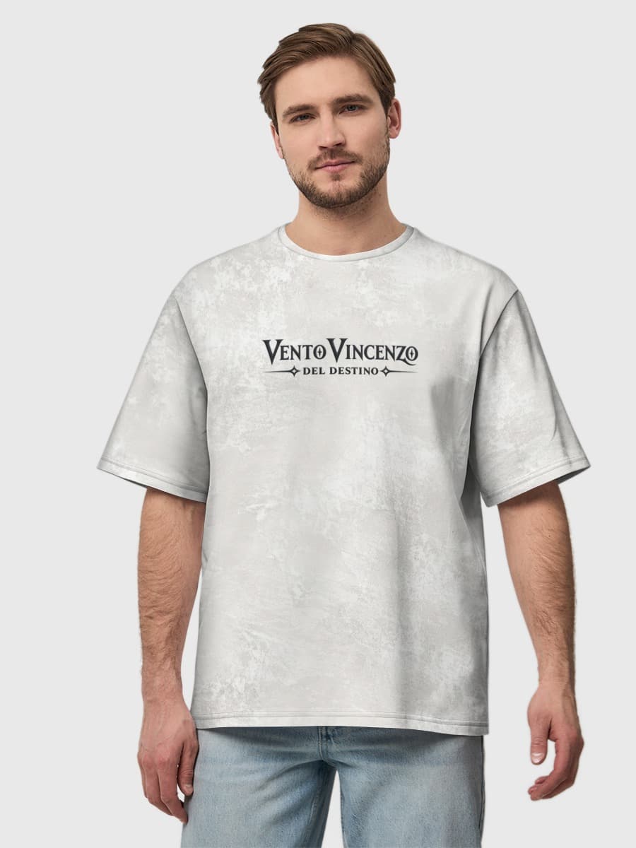 Men's oversized cotton T-shirt