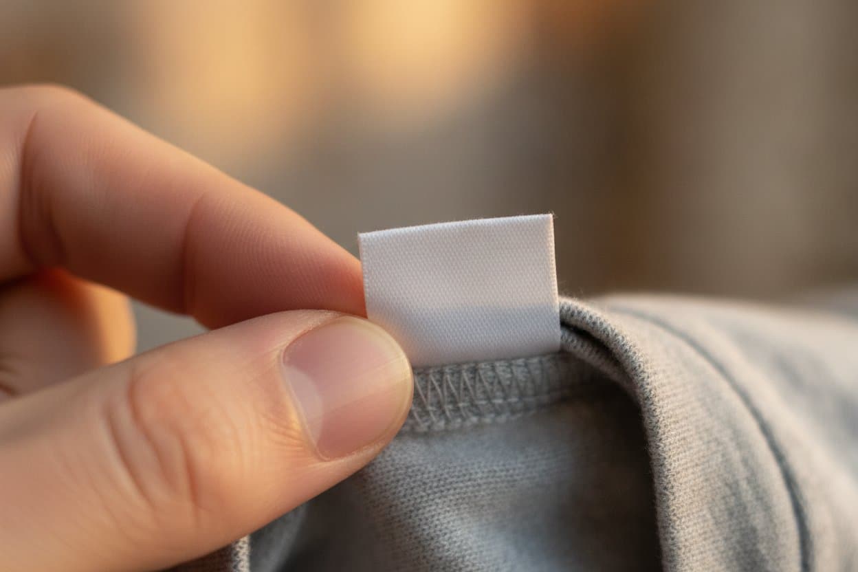How to tell a shirt is polyester before you buy it (60-second checklist)