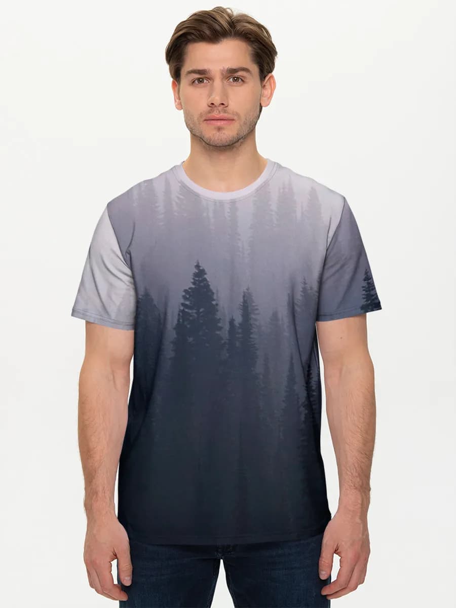 Men's basic cotton T-shirt