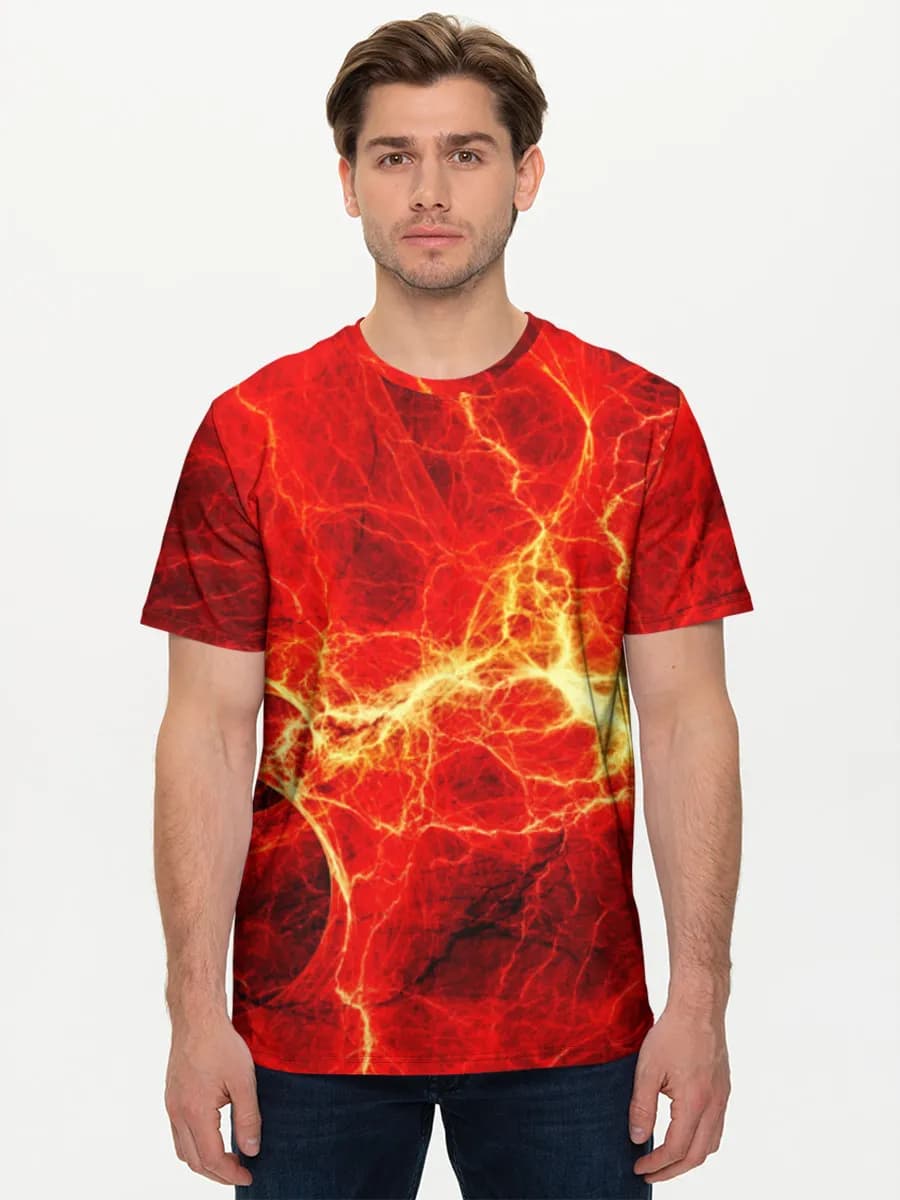 Men's basic cotton T-shirt