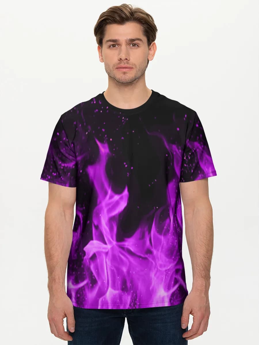 Men's basic cotton T-shirt