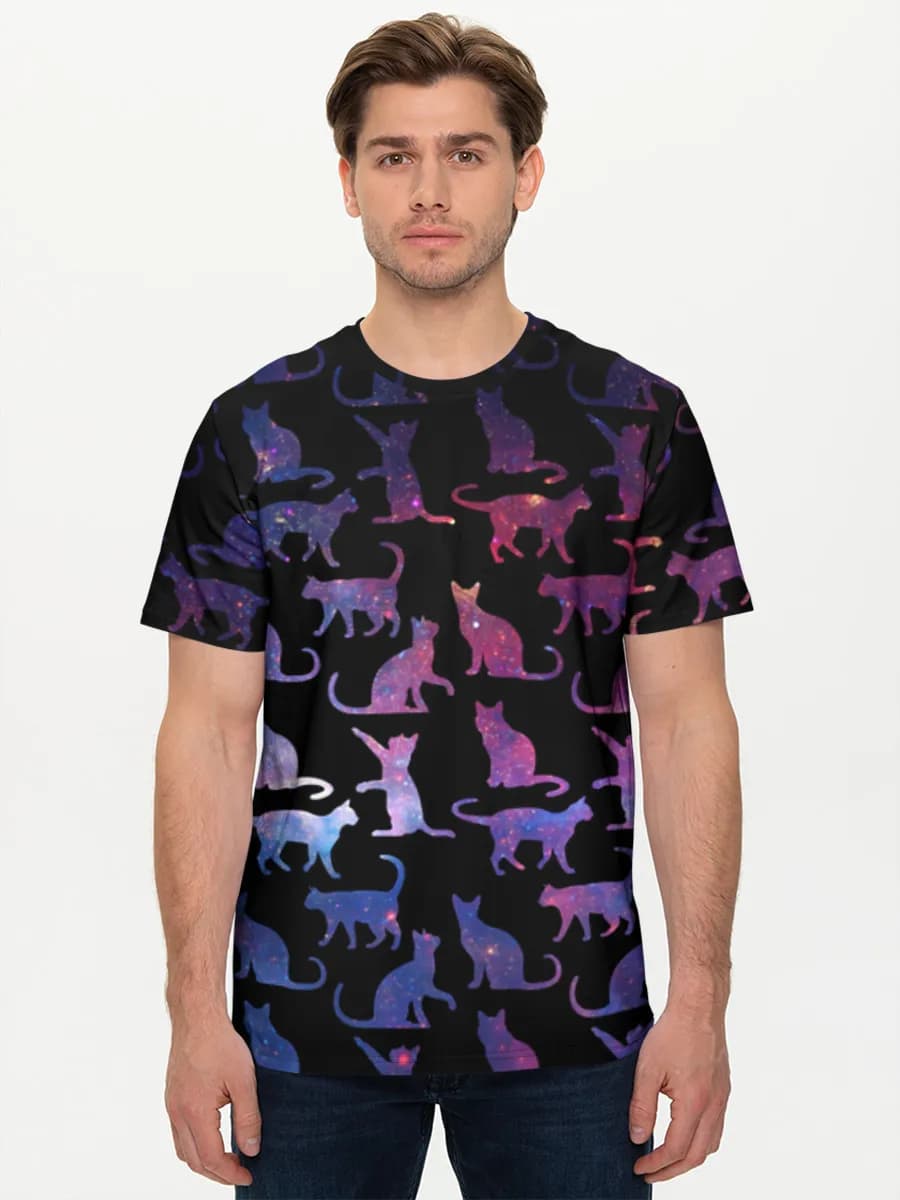 Camiseta básica de algodón para hombre