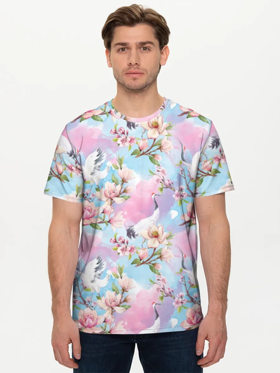 Men's basic cotton T-shirt