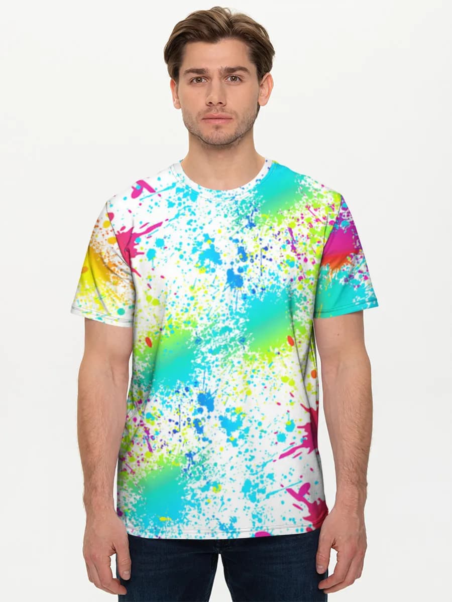 Camiseta básica de algodón para hombre