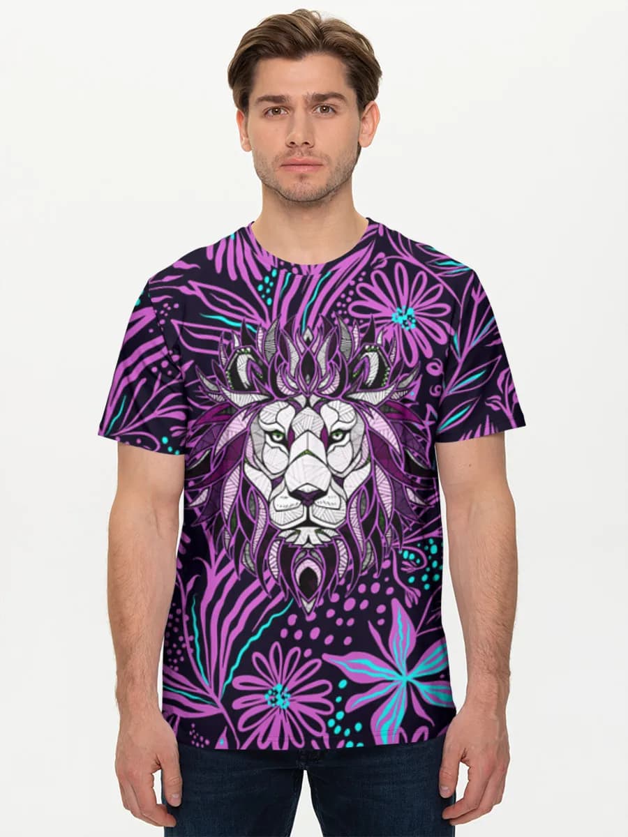 Men's basic cotton T-shirt