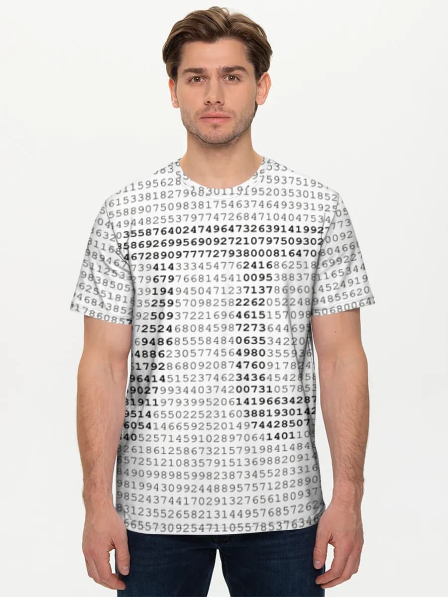 メンズ ベーシック コットンTシャツ