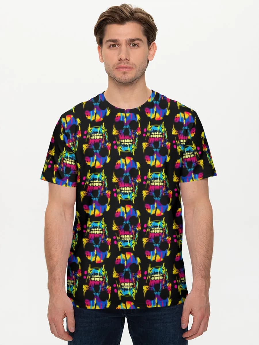Men's basic cotton T-shirt