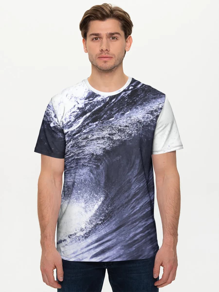 Men's basic cotton T-shirt