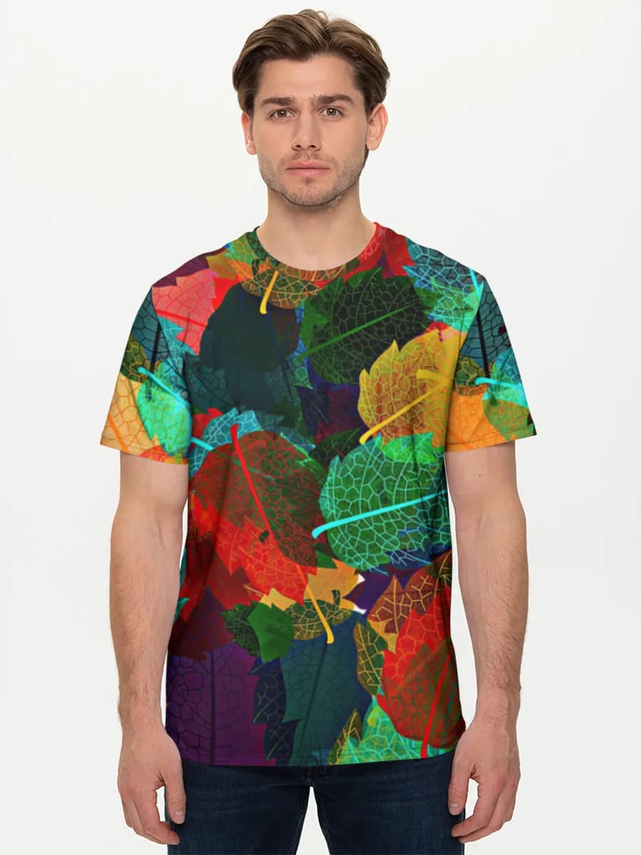 Herren Basic Baumwoll T-Shirt