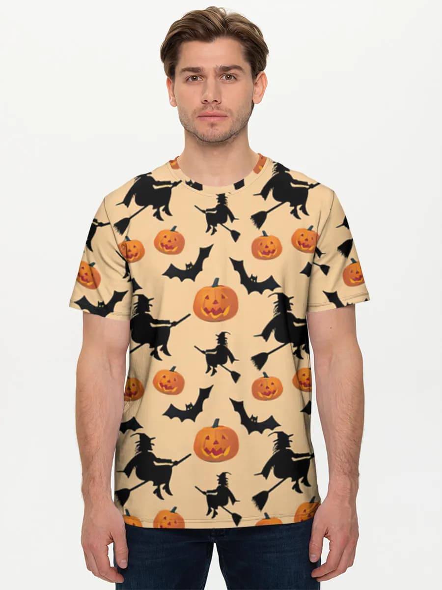 Camiseta básica de algodón para hombre