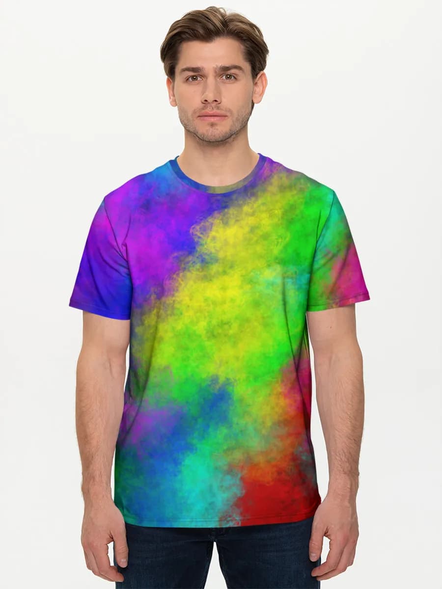 Men's basic cotton T-shirt