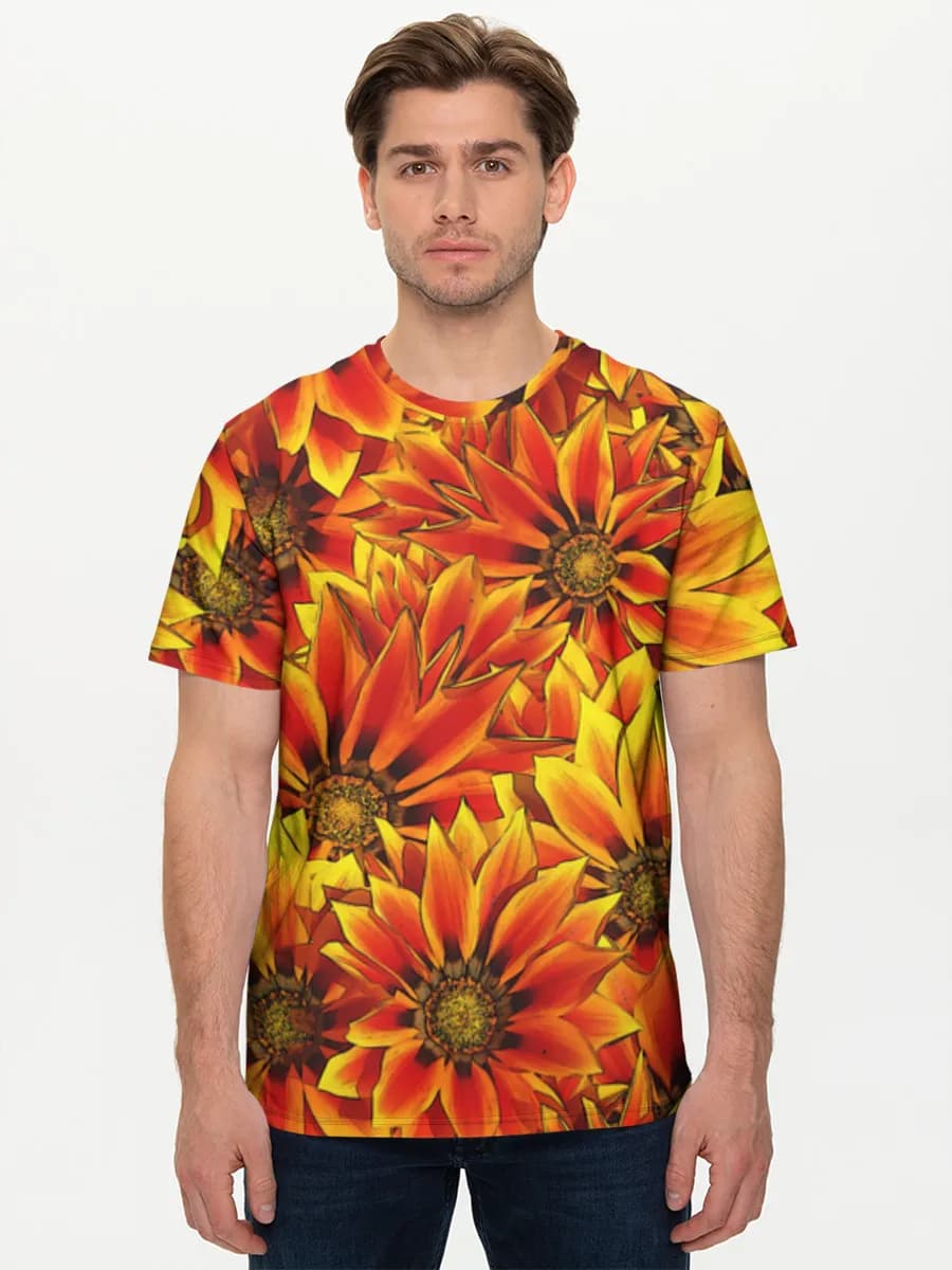 Men's basic cotton T-shirt