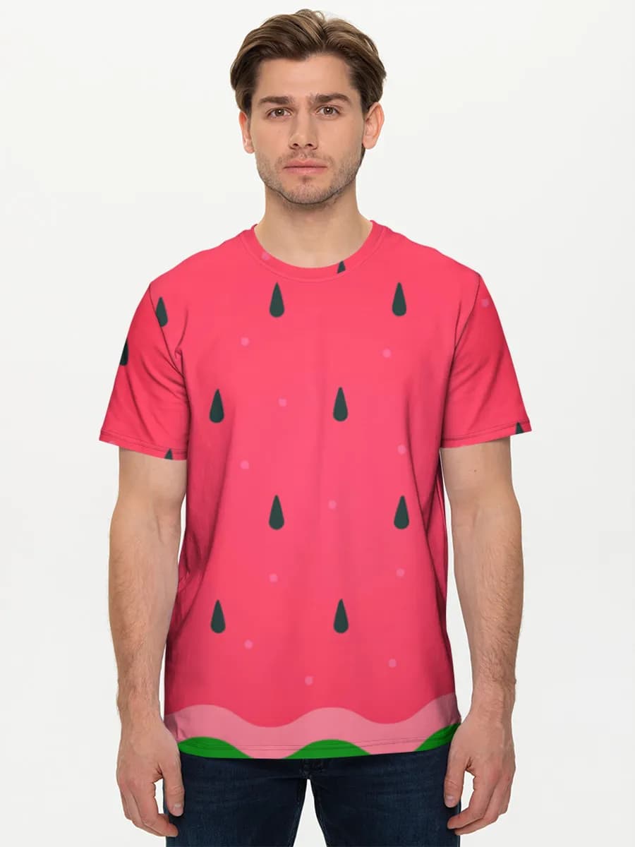 Camiseta básica de algodón para hombre